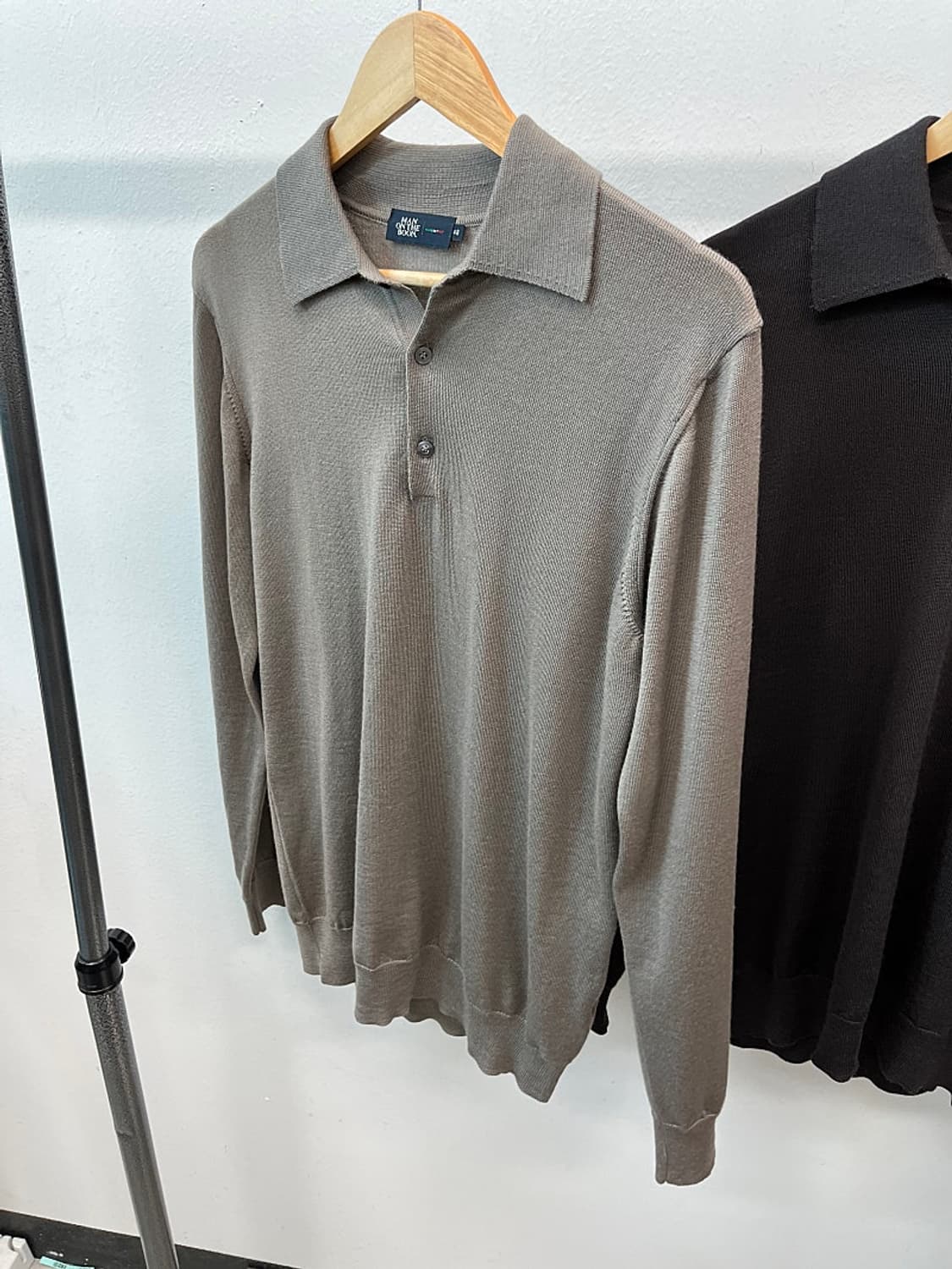 95-100) 맨온더분 신형 카라 울니트 3종 상품이미지8