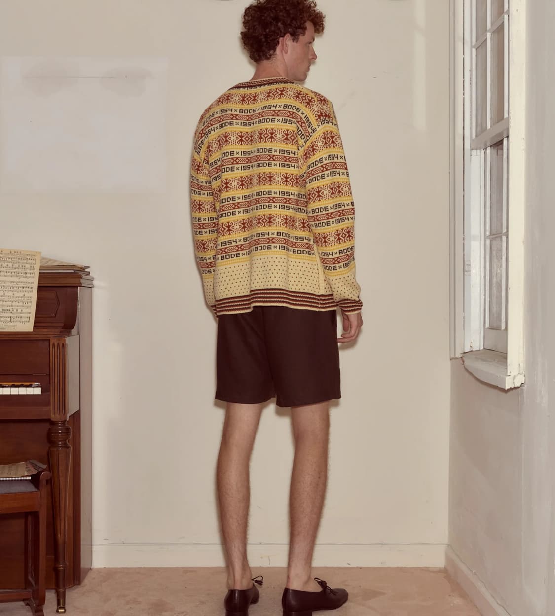 (M) BODE 보디 Marzipan 니트 가디건 25FW 상품이미지5