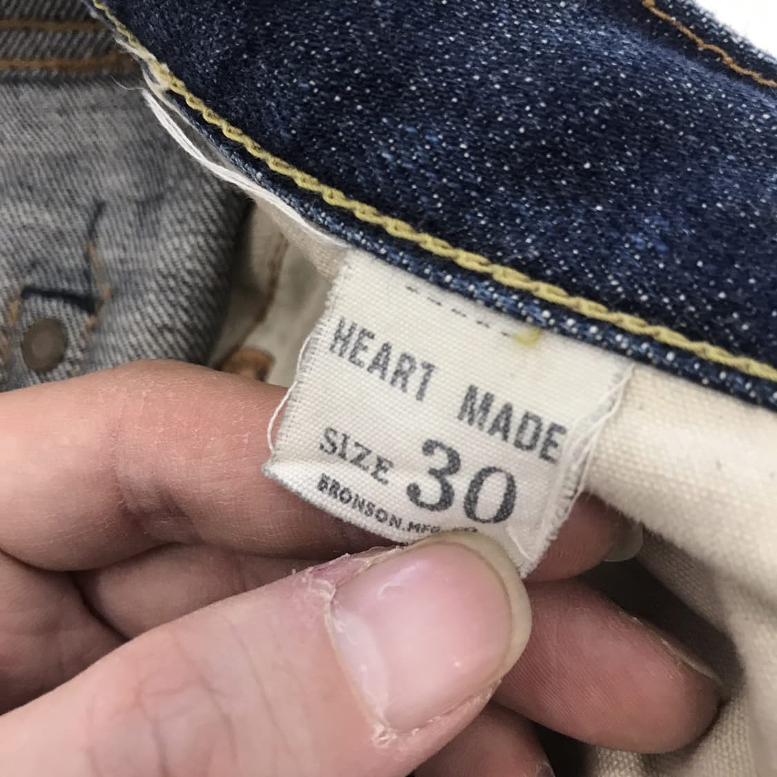 브론슨 BRONSON 46801XX 셀비지 데님 [30] 상품이미지6