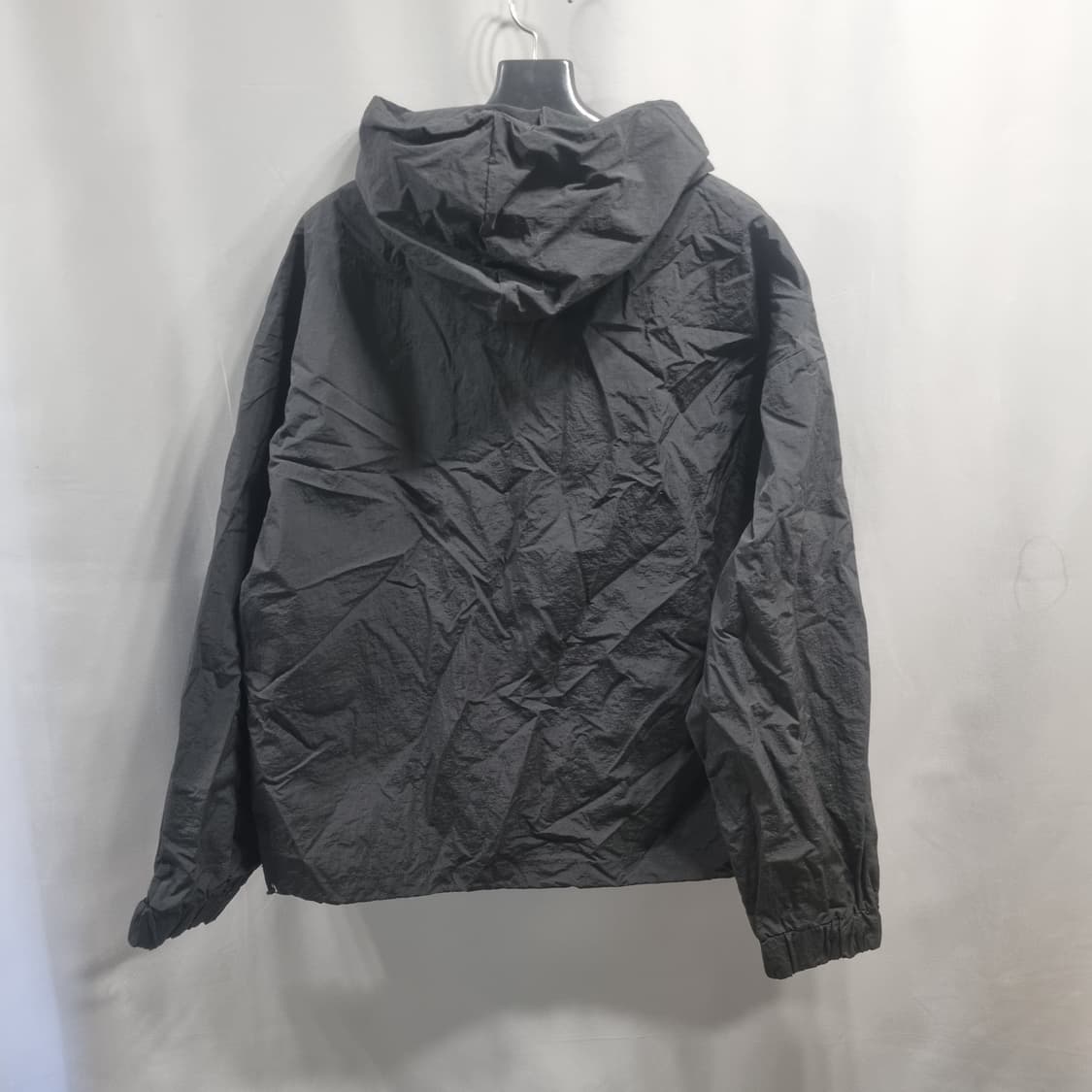 CARET 블랙 후드 아노락 바람막이 상품이미지2