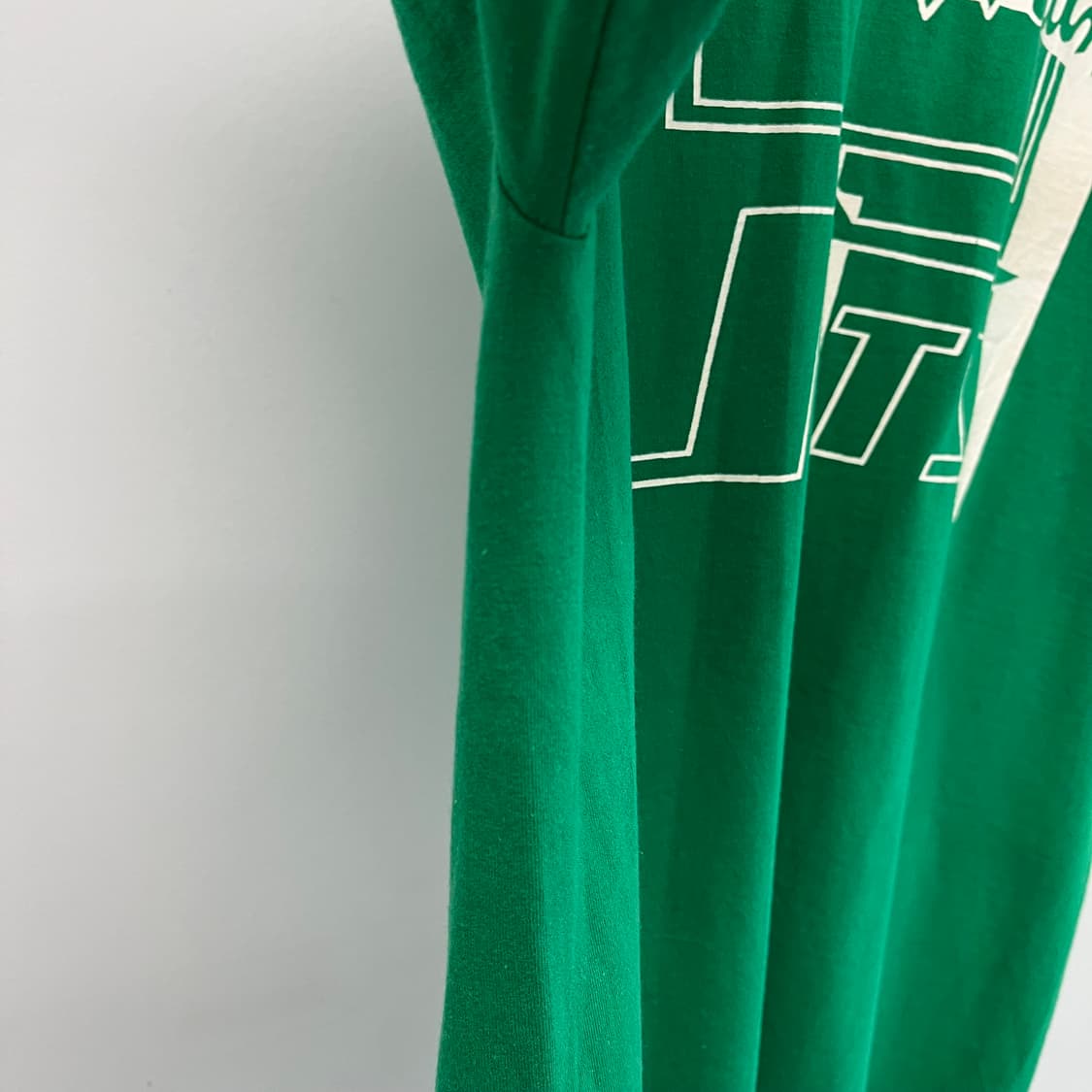 [XL] USA 90s 헤인즈 빈티지 그래픽 칼리지 스포츠 반팔 티셔츠 상품이미지4