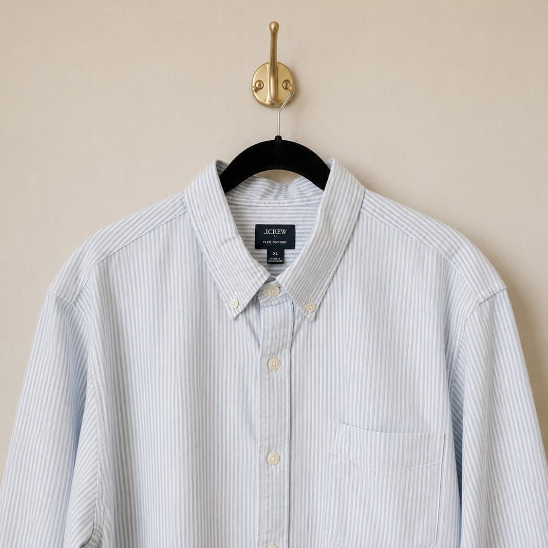 [무료배송] J.Crew 제이크루 스트라이프 옥스포드 셔츠 XL  상품이미지3
