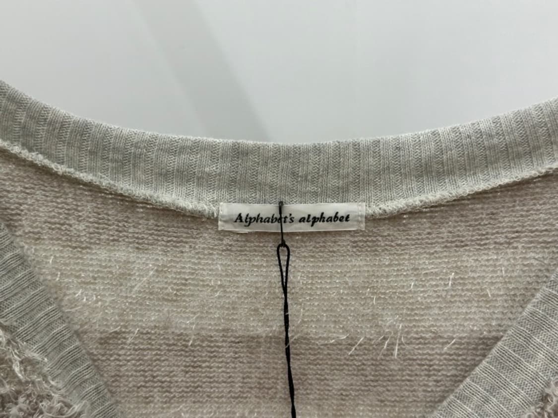 Alphabets alphabet knit one piece 상품이미지9