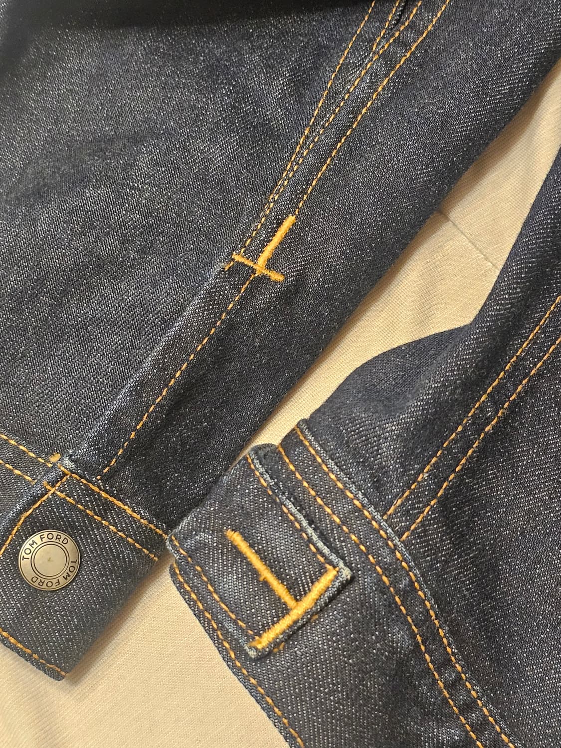 톰포드 데님 자켓 XXL 상품이미지4