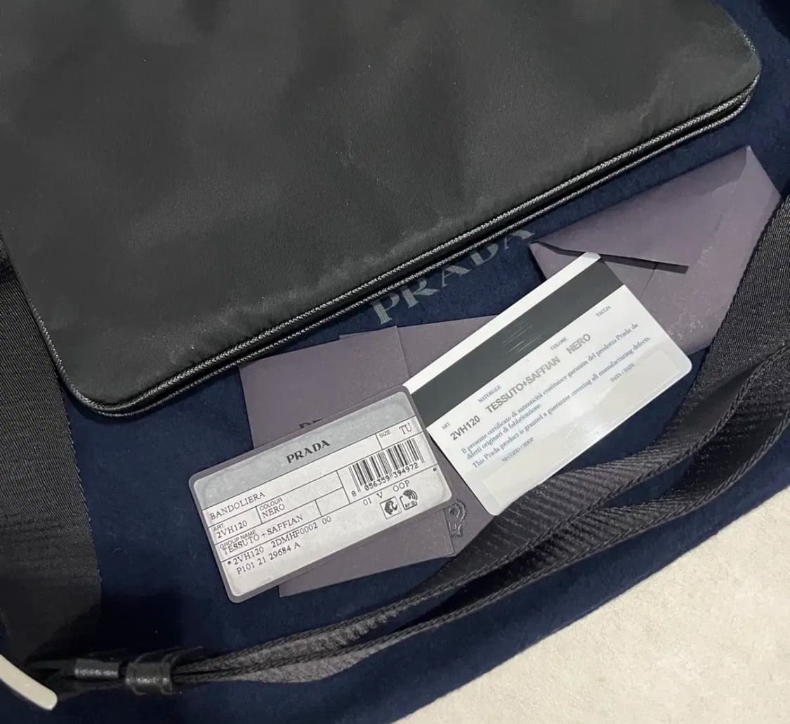 프라다 리나일론 호보백 크로스백 상품이미지3