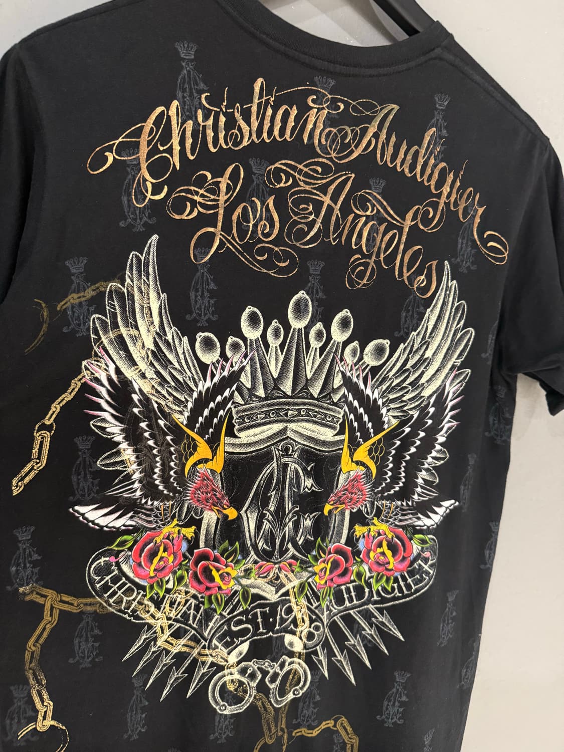 christian Audigier printing detail top 상품이미지9