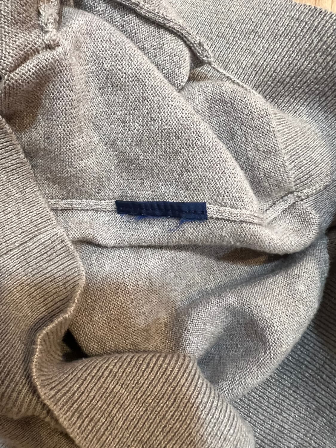 폴로랄프로렌 남성 오트밀베이지 브이넥가디건 니트가디건 상품이미지6