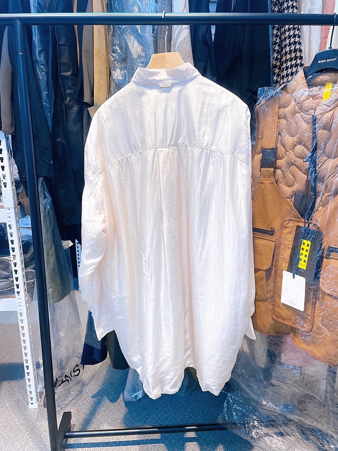 (정품/새상품) 아워 레가시 공용 달링 실크 셔츠 상품이미지4