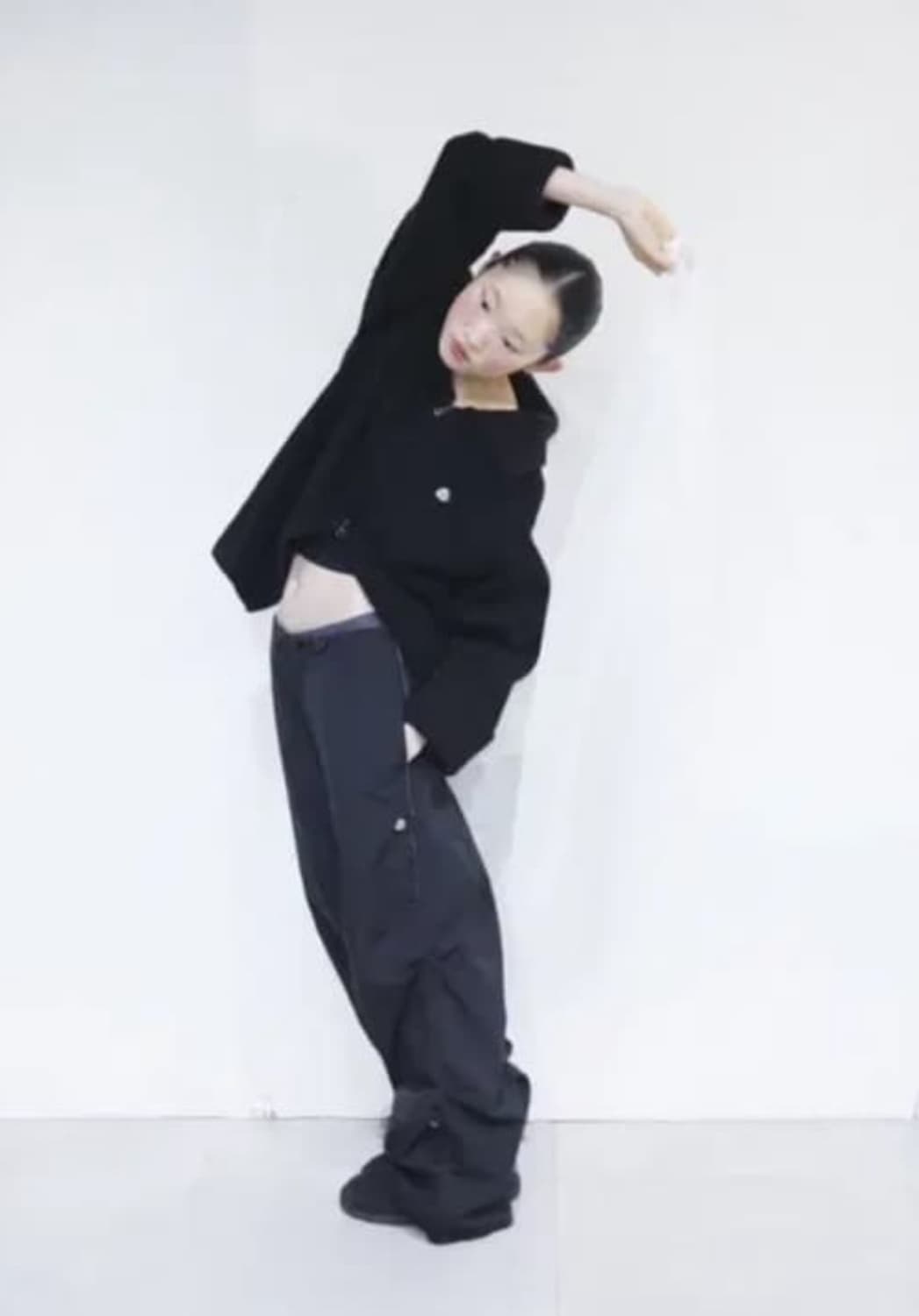 스마트어반유즈풀 스트랩라인팬츠 블랙 상품이미지1