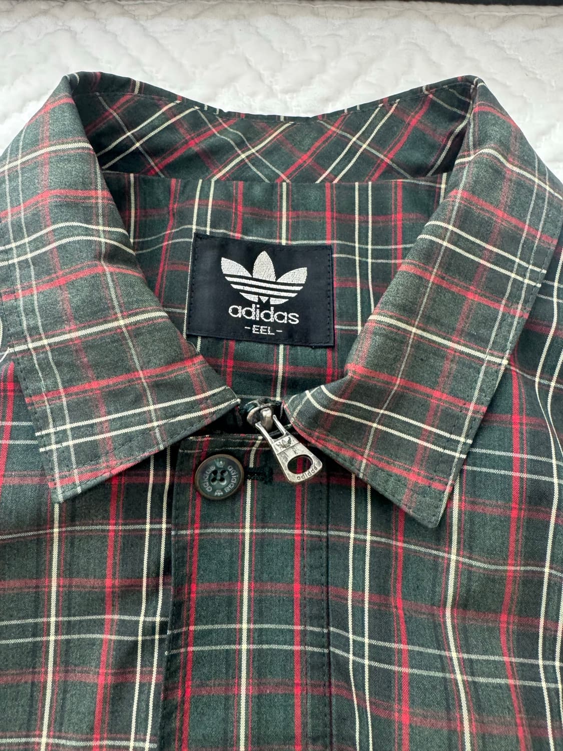 Adidas Checkered Windbreaker jacket 상품이미지5
