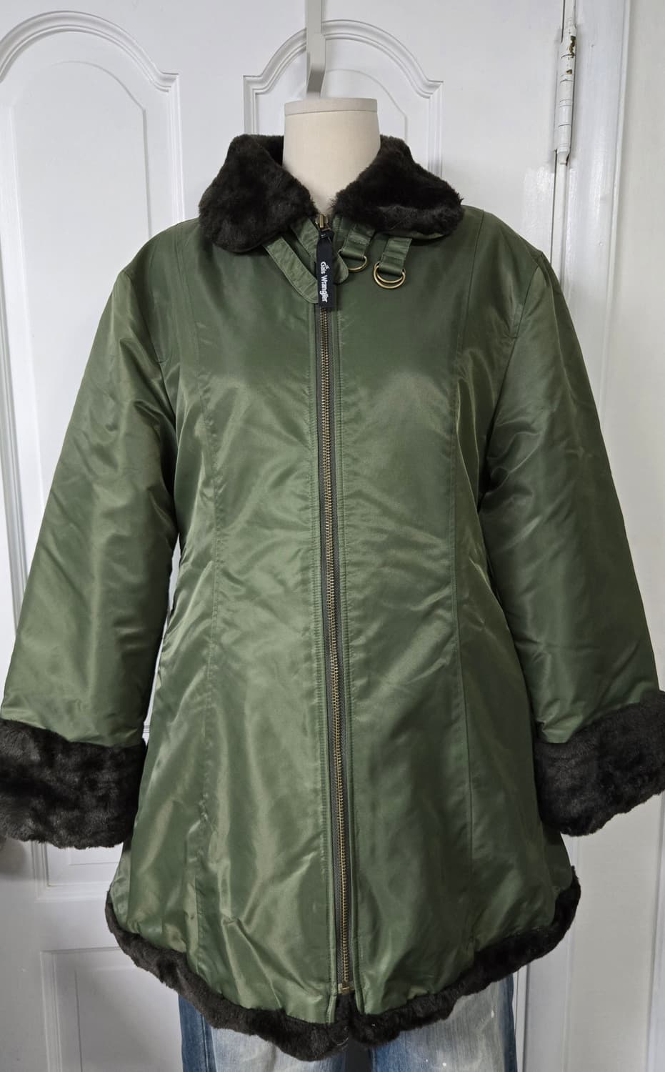 Wrangler 랭글러 퍼트리밍 패딩파카 상품이미지4