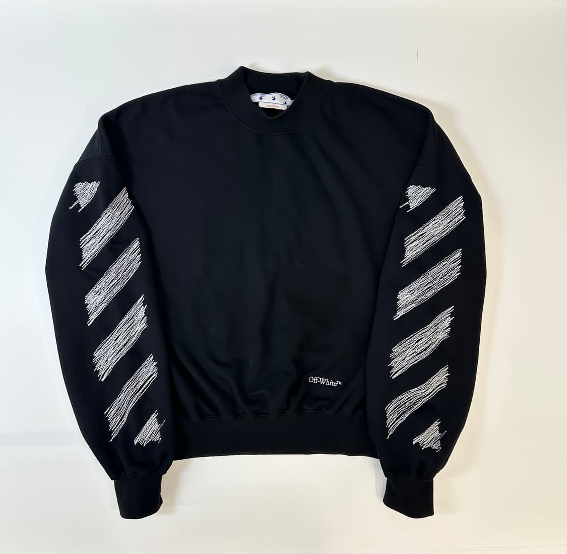 오프화이트 스트라이프 디아스 스웻셔츠 M 상품이미지3