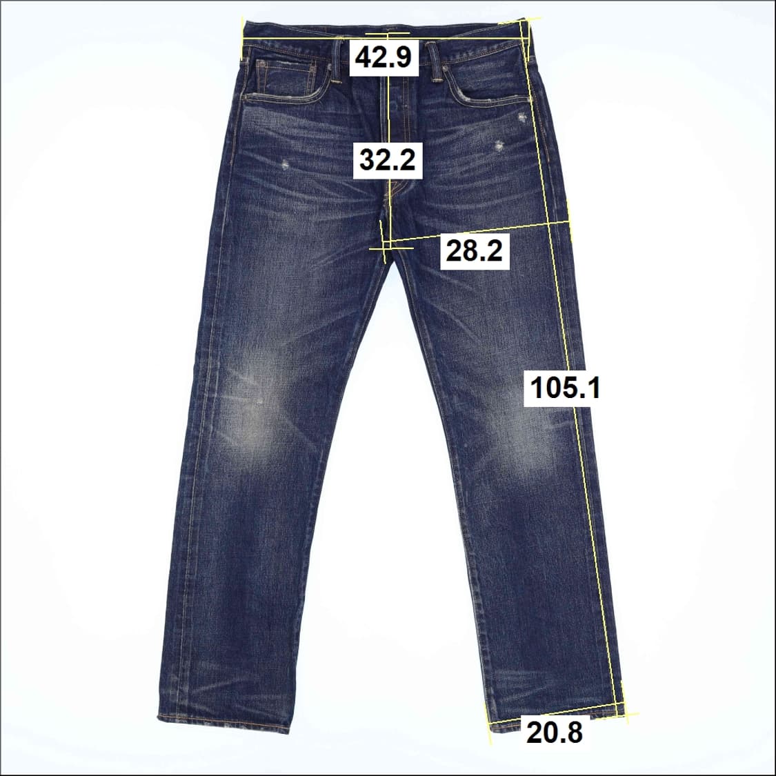 34 리바이스 501 셀비지 데님 팬츠 N7506 상품이미지7