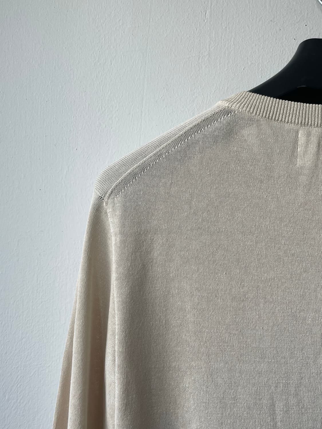 가정식패브릭 린넨 가디건 pale grey 새상품 상품이미지8