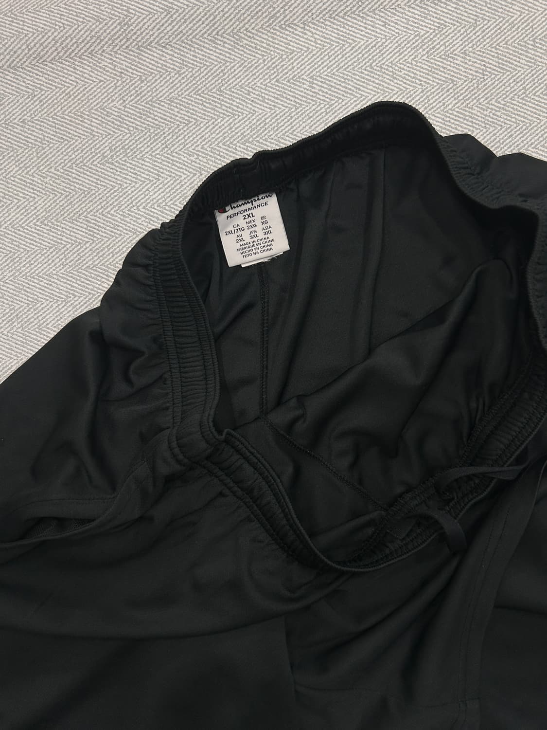 챔피온 기능성 밴딩 블랙 반바지 3XL 빅사이즈 상품이미지8