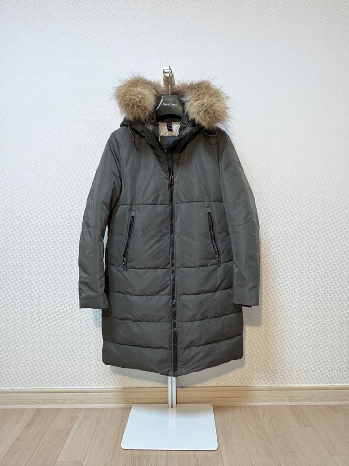 이태리 두노 DUNO 라쿤퍼 다운 프리미엄 롱패딩  상품이미지1