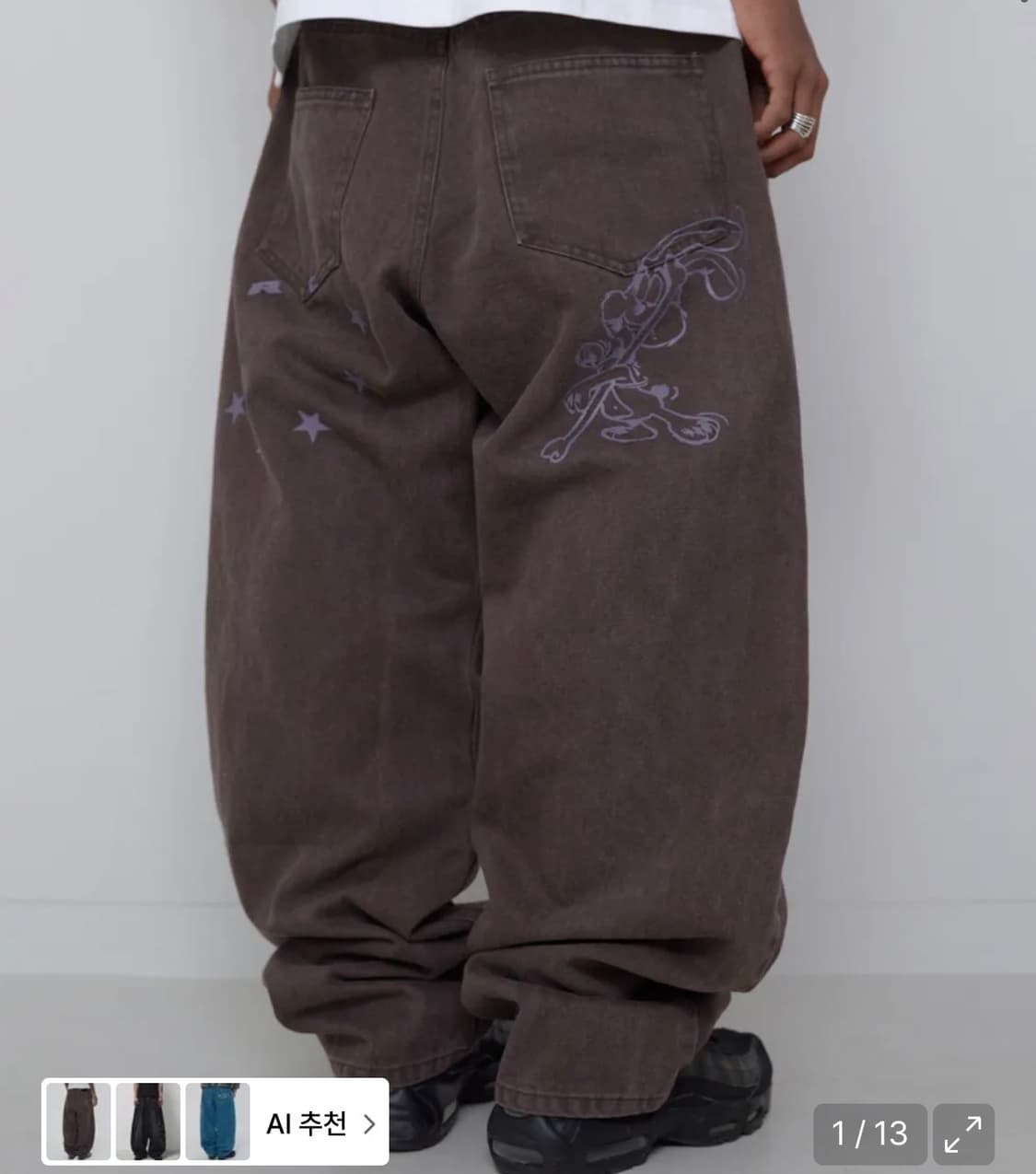 리트리버클럽 브라운 데님 상품이미지1