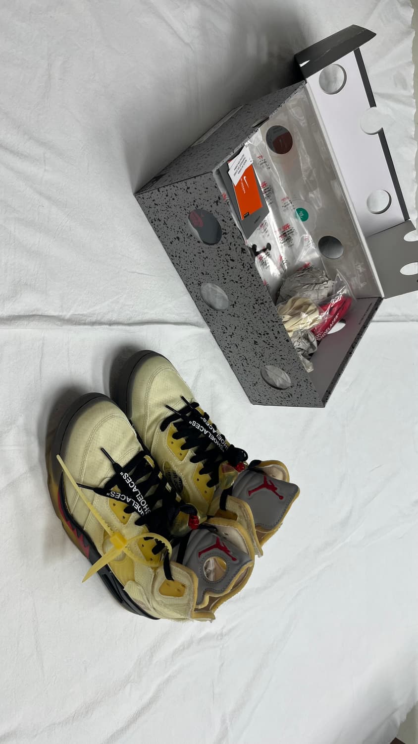 오프화이트 조던 5 265 상품이미지5