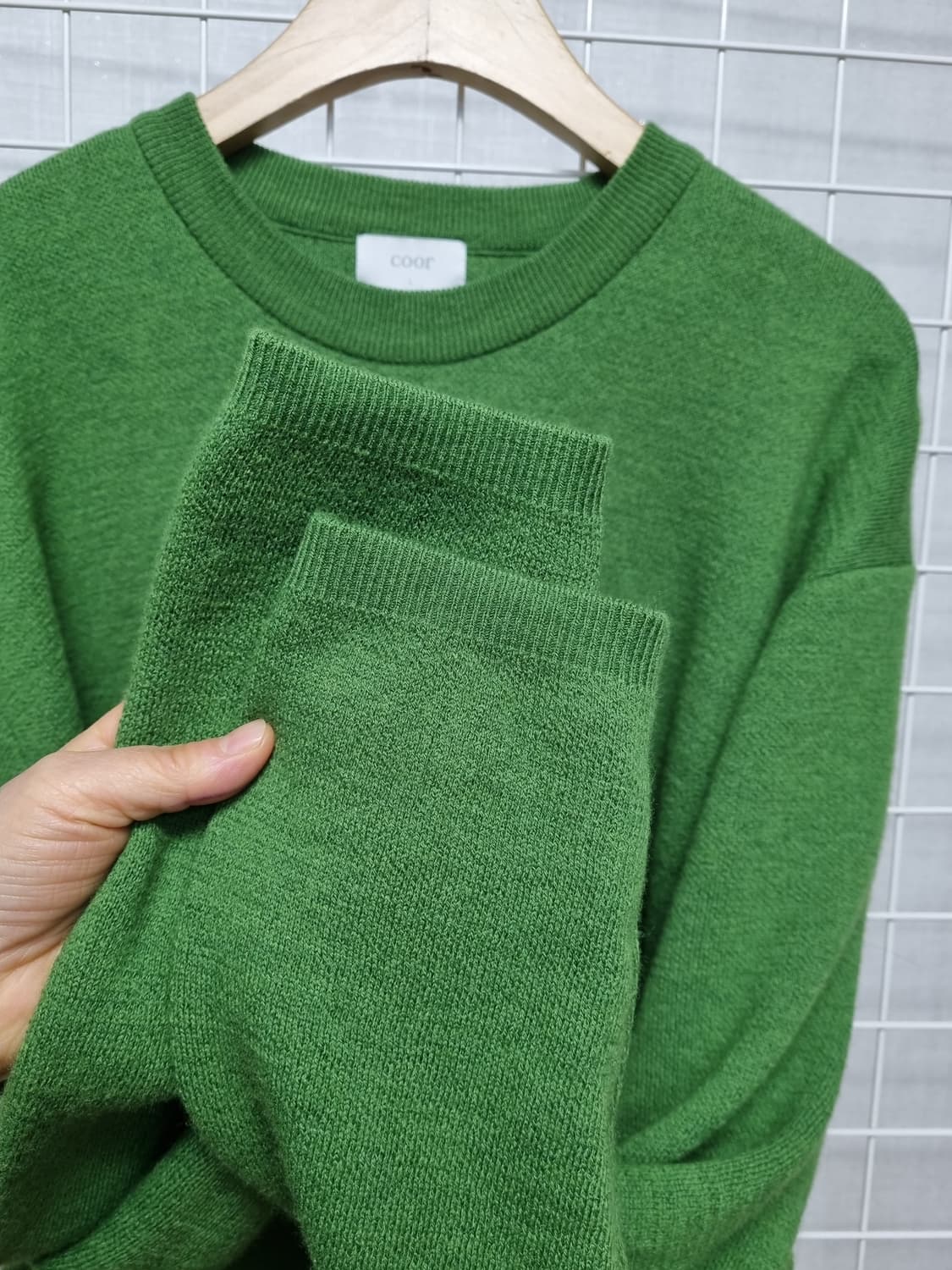 Coor 쿠어 남성 니트 L (새상품급) 상품이미지3