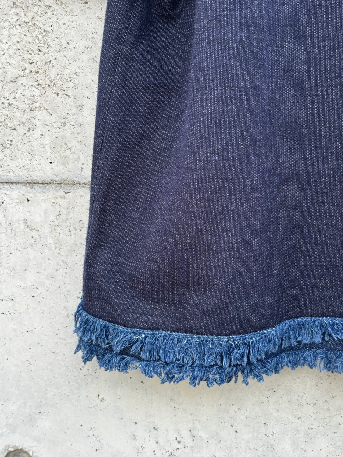 Navy Cut Off Short Sleeve 상품이미지5