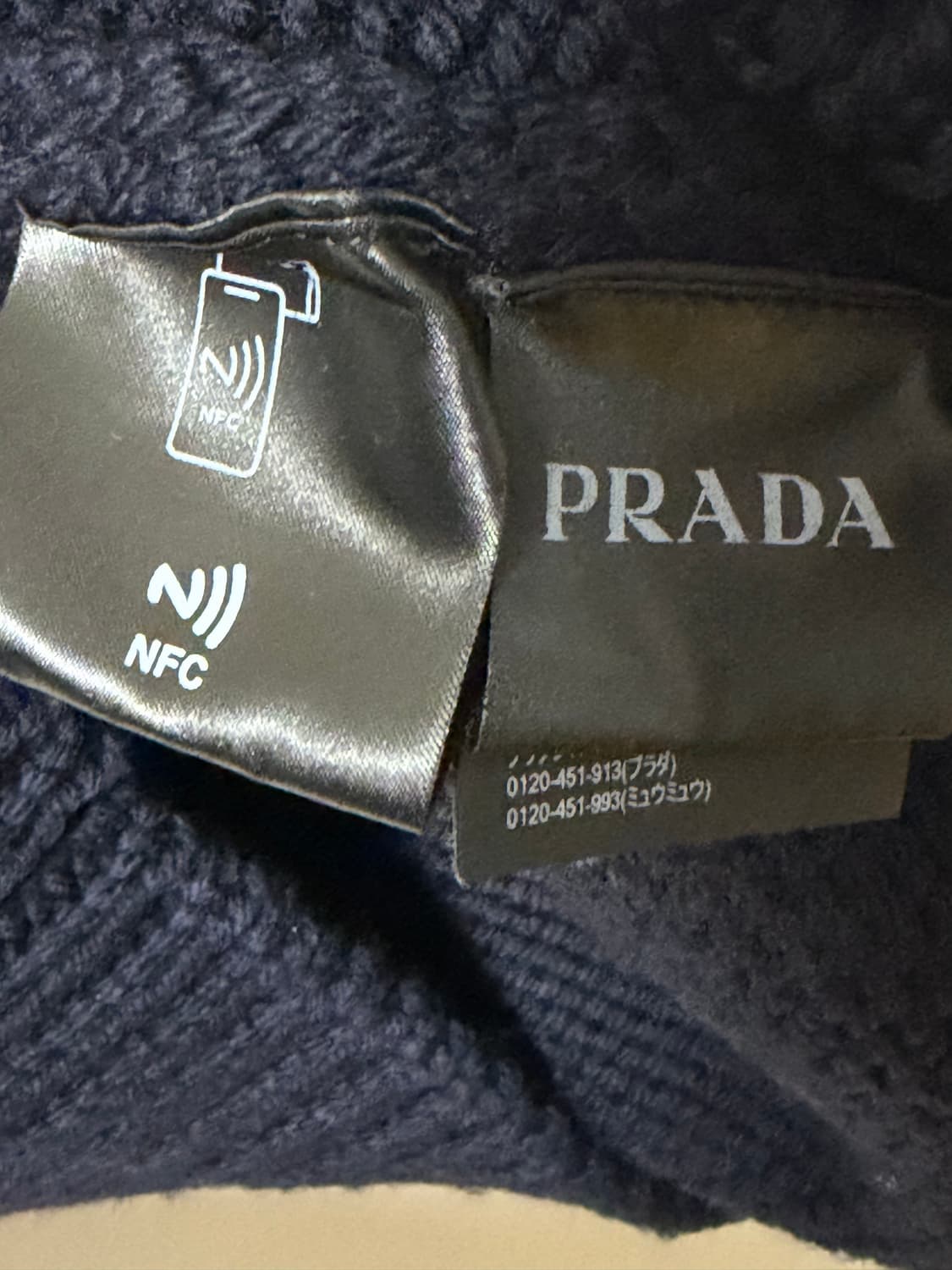 PRADA 24AW 런웨이 니트 후드 [54] 상품이미지7