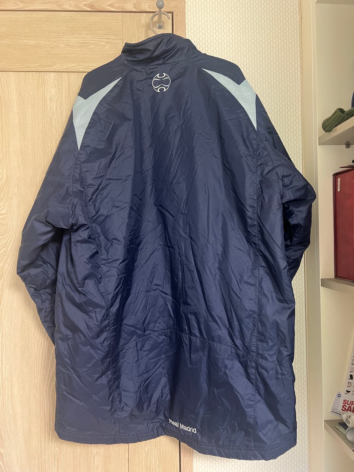 아디다스 레알마드리드 07-08 바람막이 벤치 자켓 상품이미지2