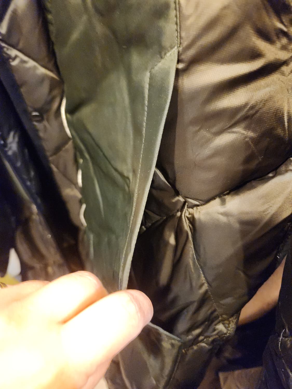 지오지아 퀼팅 롱 패딩 상품이미지5