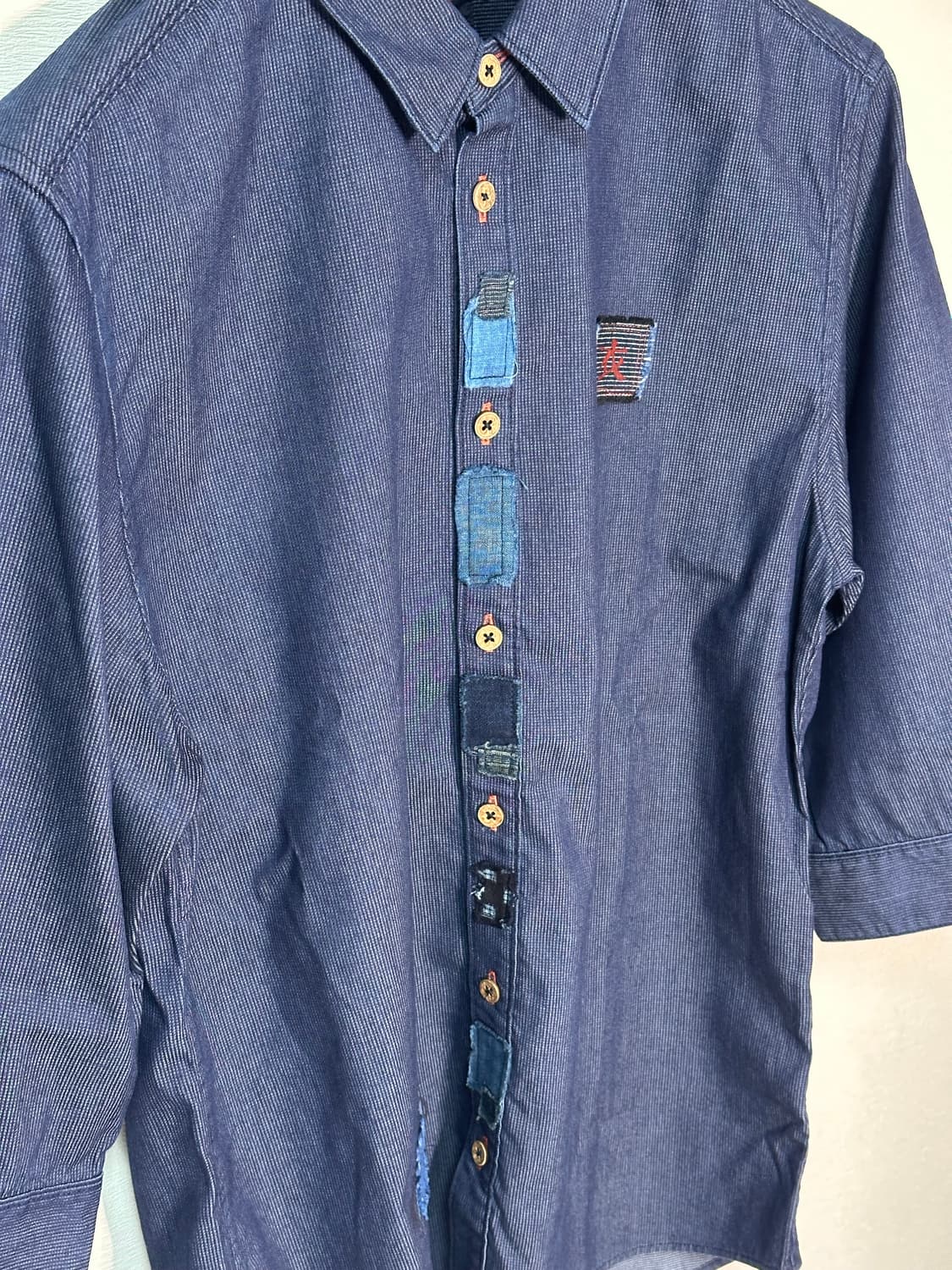 오스티아 재팬 코로모/ 인디고 요괴 셔츠 (새상품) 상품이미지3