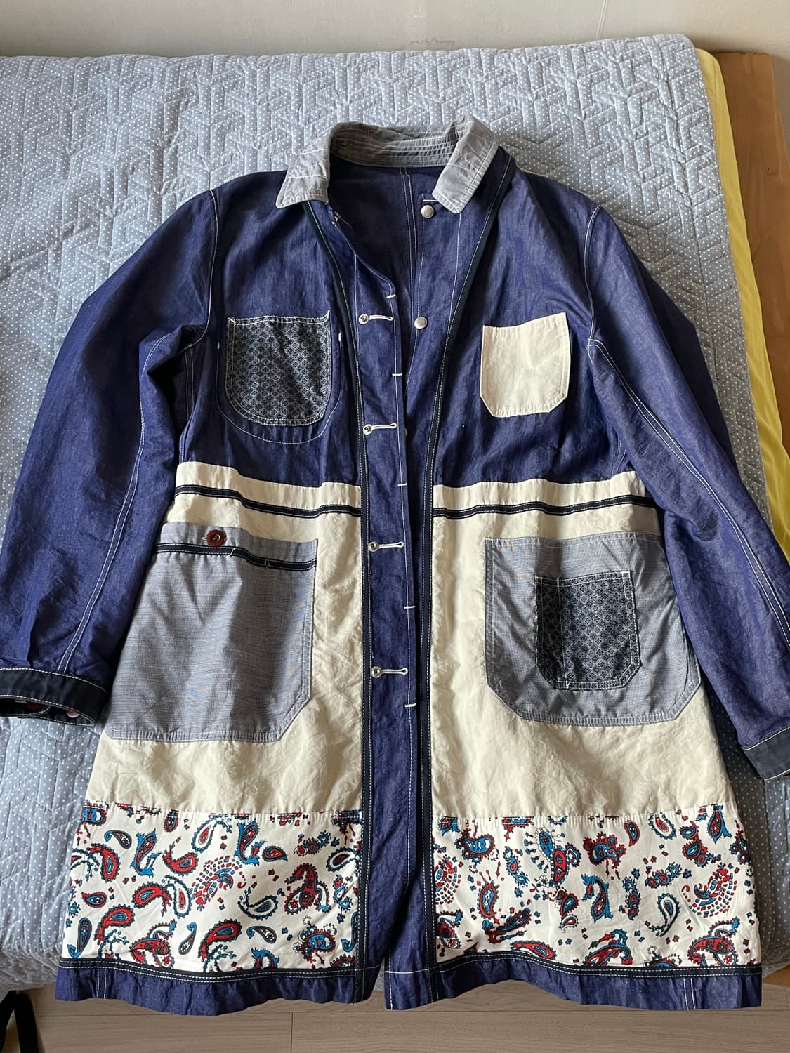 준야와타나베 22ss 리버시블 롱자켓 상품이미지6