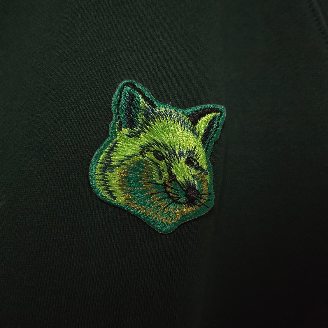 메종키츠네 폭스헤드 그린 맨투맨/ 남성 맨투맨/ 남자 맨투맨  상품이미지3