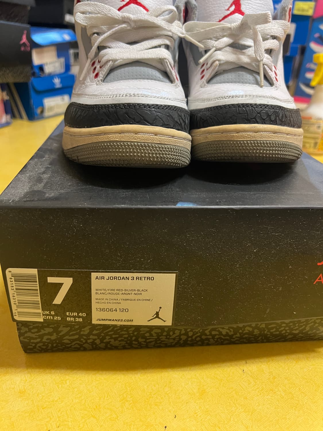 조던 3 파이어레드 상품이미지2