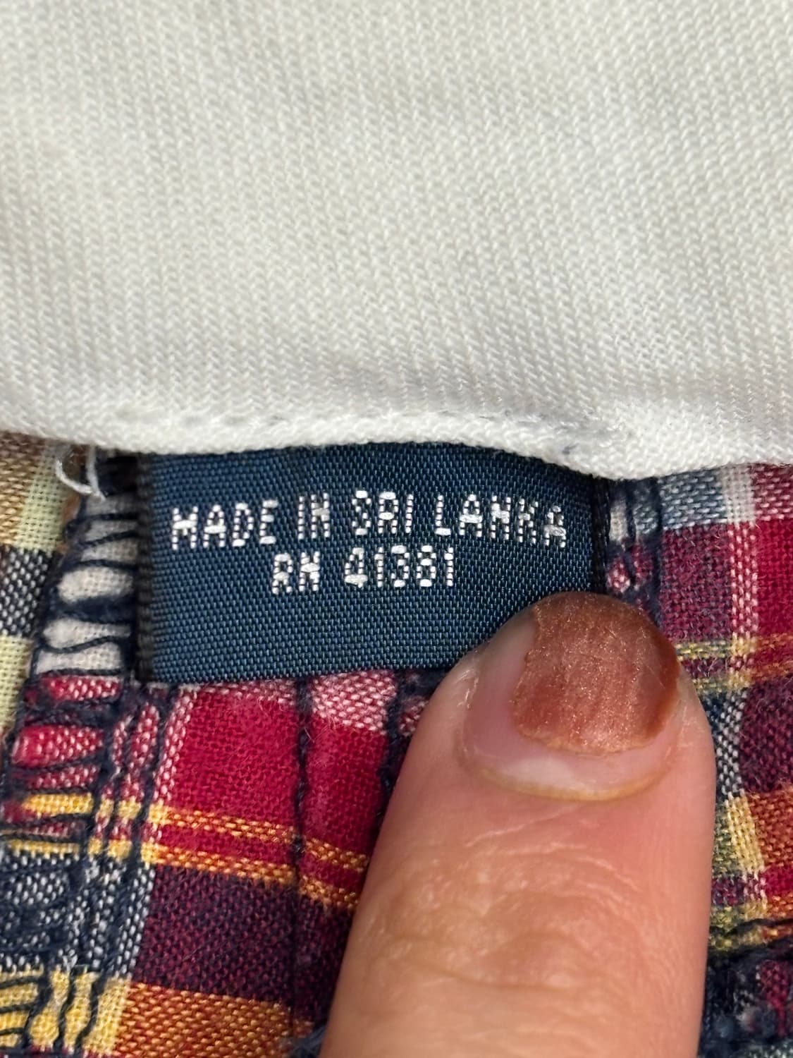 폴로 랄프로렌 마드라스 패치워크 쇼츠 상품이미지9