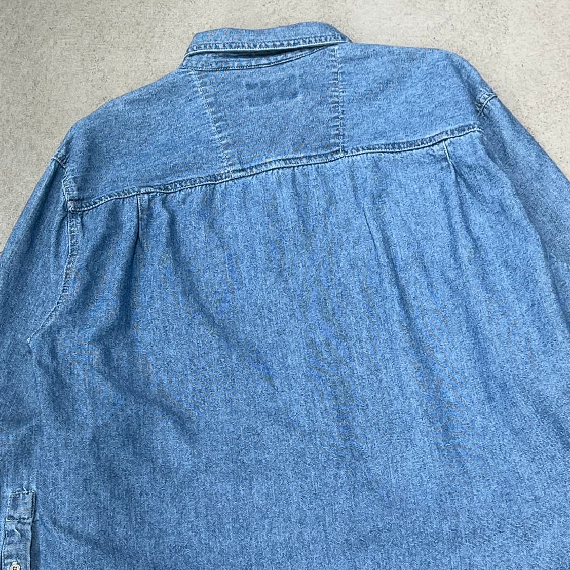 랭글러 워크 데님셔츠 s10504 상품이미지4