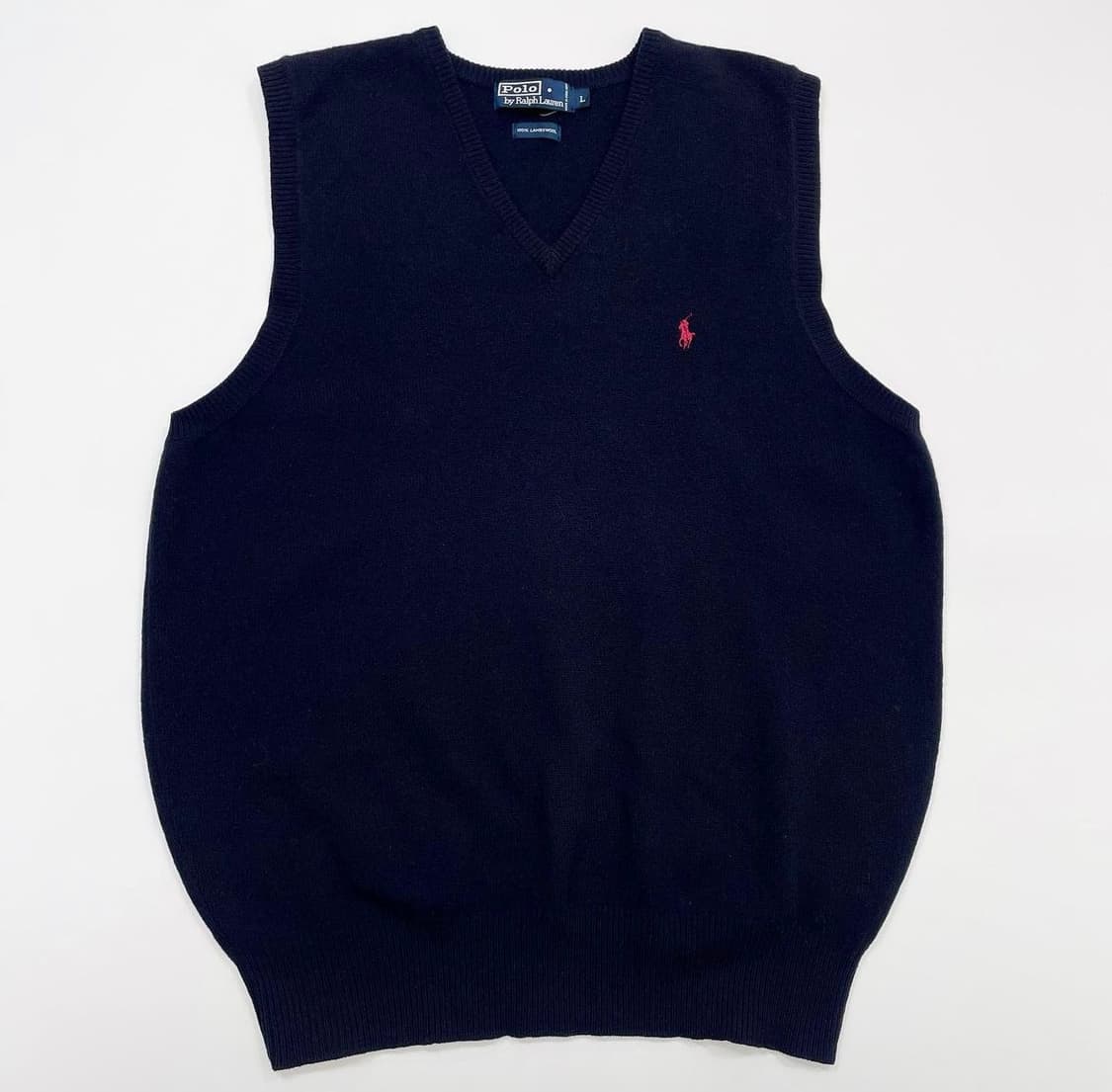 폴로 랄프로렌 램스 울 니트 조끼 상품이미지2