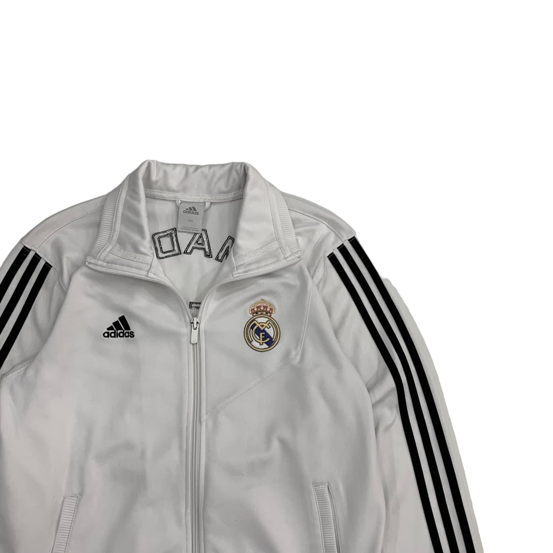 아디다스 화이트 레알마드리드 트랙탑 상품이미지2