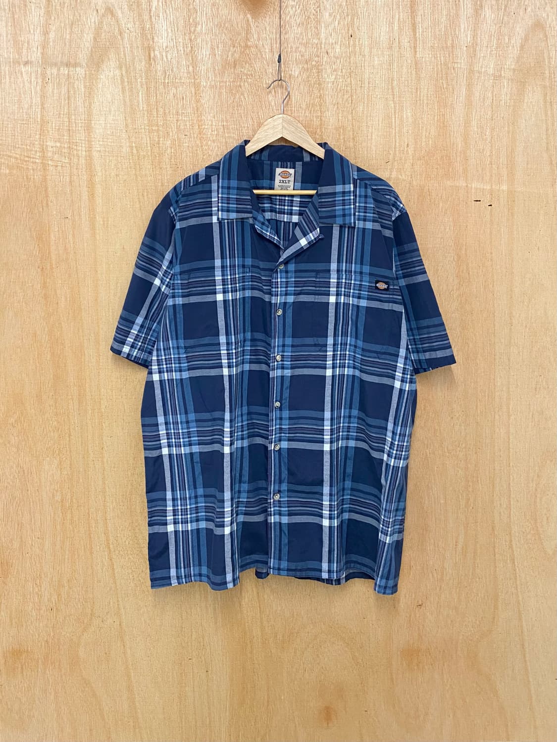 샵 세일중🔥 DICKIES 마드라스 체크 오픈카라셔츠 상품이미지3