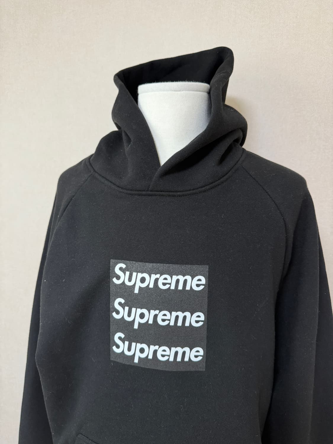 asspizza 슈프림 트리플 박스로고 후드티 상품이미지2