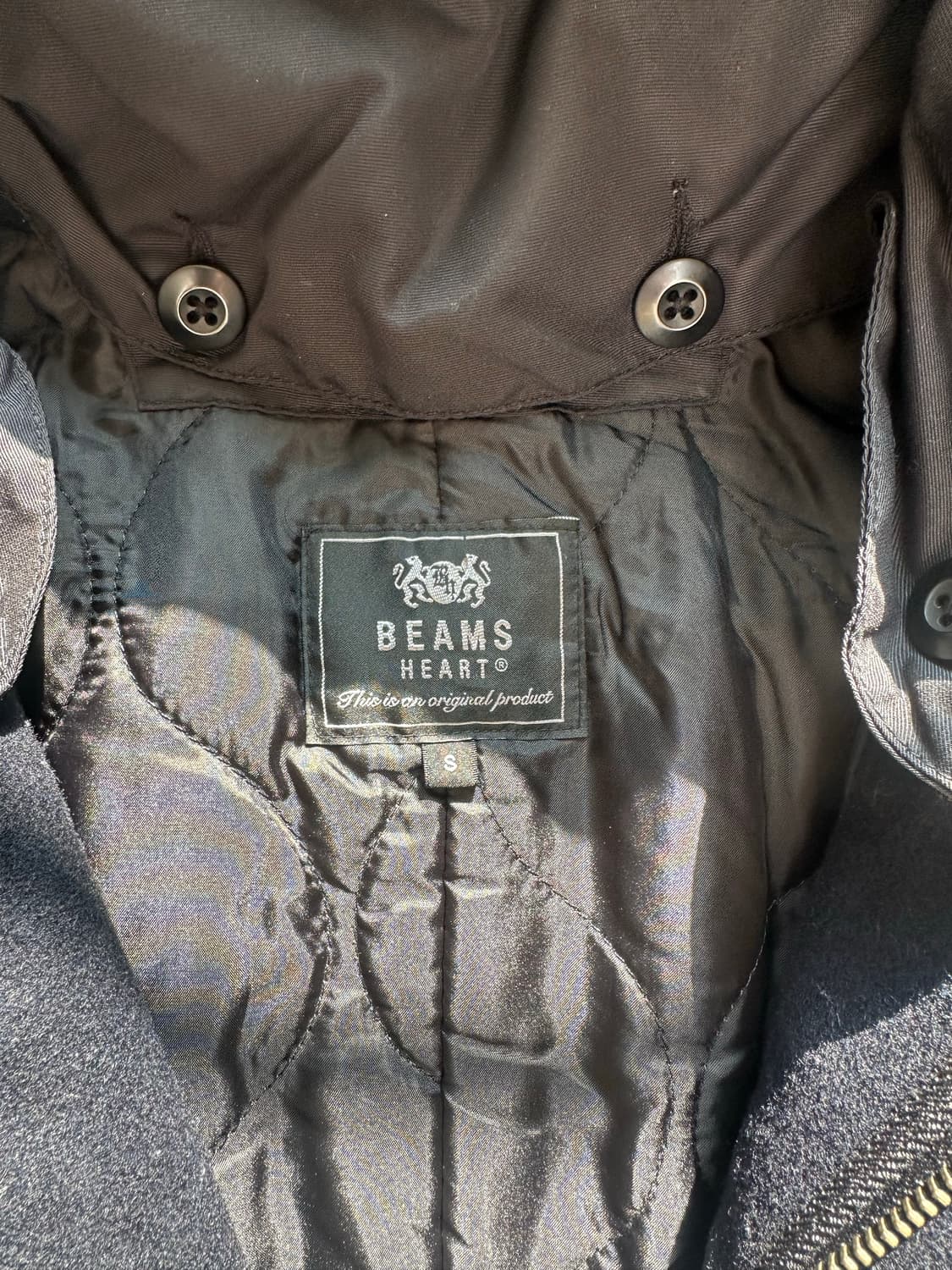 빔즈 울 후드코트 상품이미지4