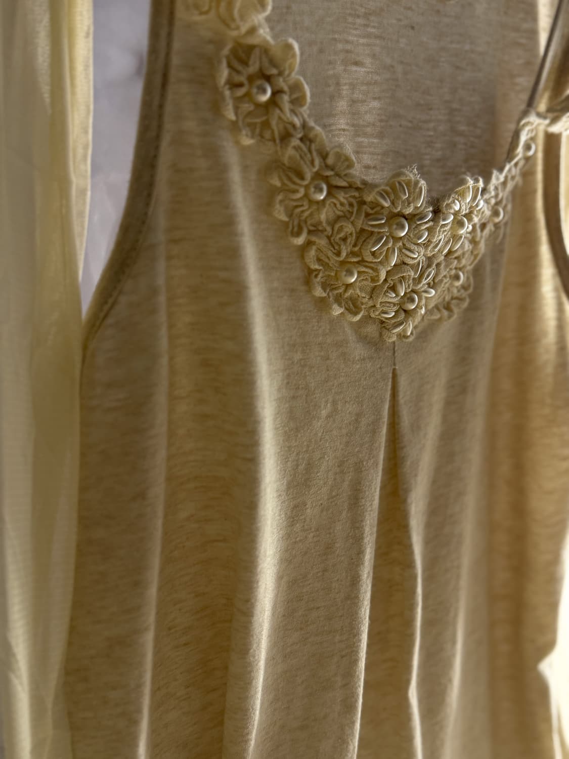 Pearl Corsage Sleeveless 0120 상품이미지3