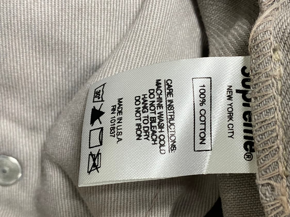 supreme 슈프림 regular jean (size 32) 상품이미지5