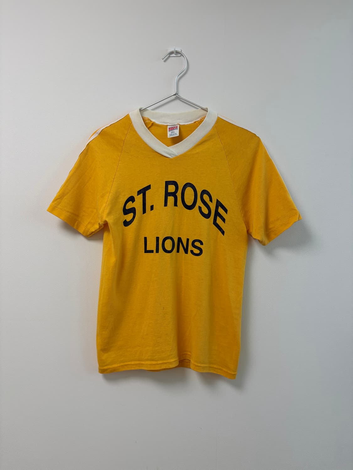 ST. ROSE LIONS 반팔 티셔츠 옐로우 상품이미지1