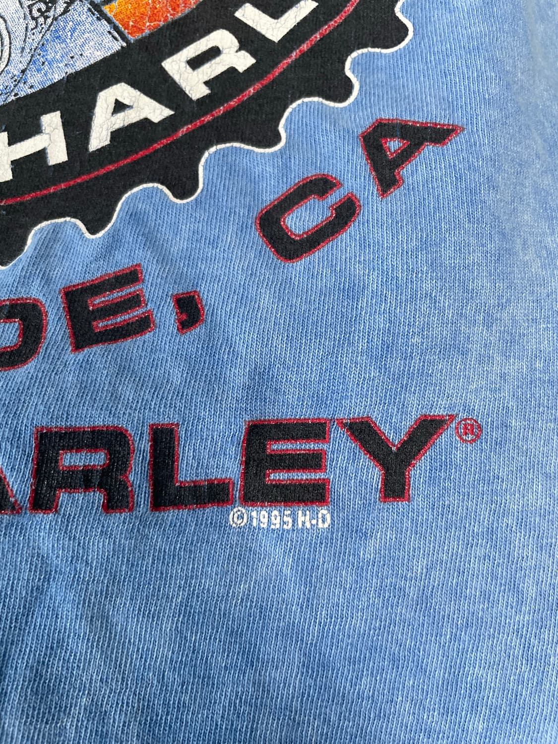90s harley davidson grunge long sleeve 상품이미지7