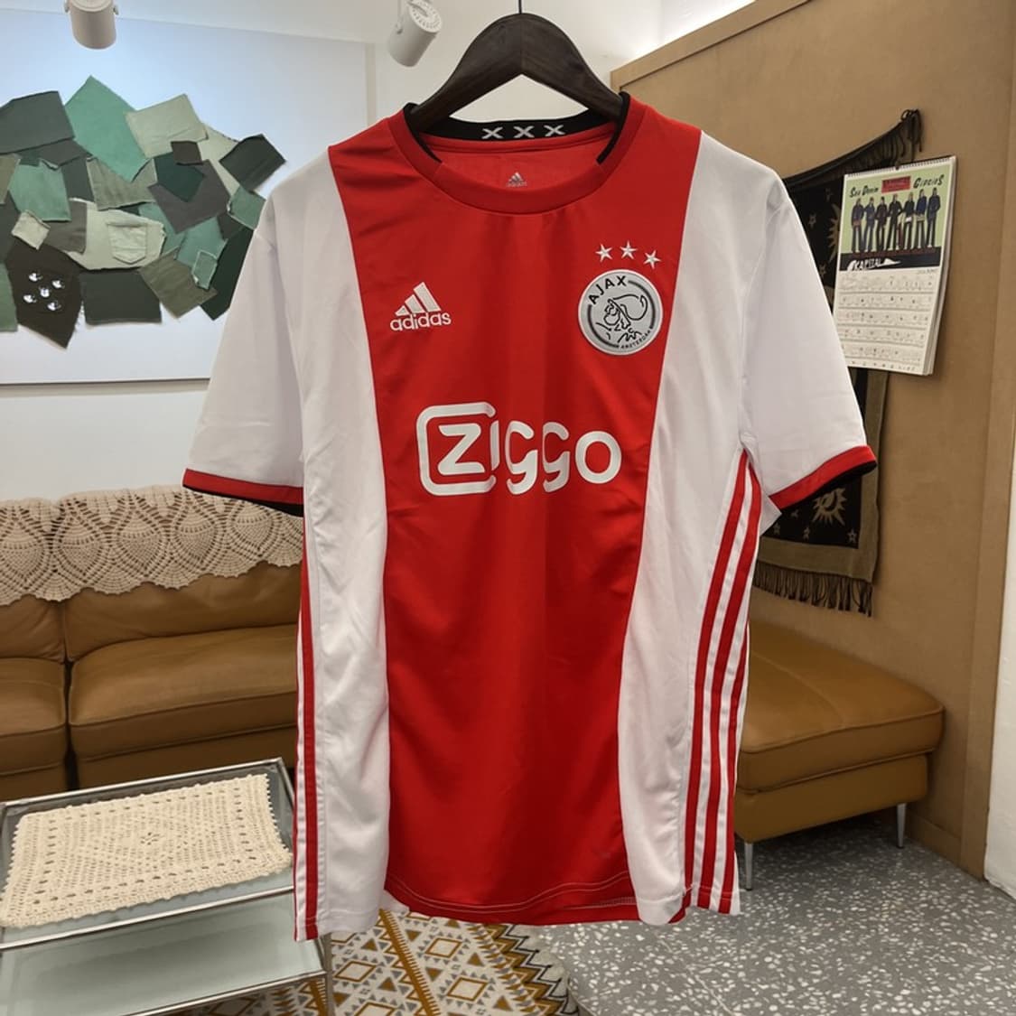 아디다스 아약스 홈 클루이베르트 져지 반팔티 XL C11112 상품이미지3