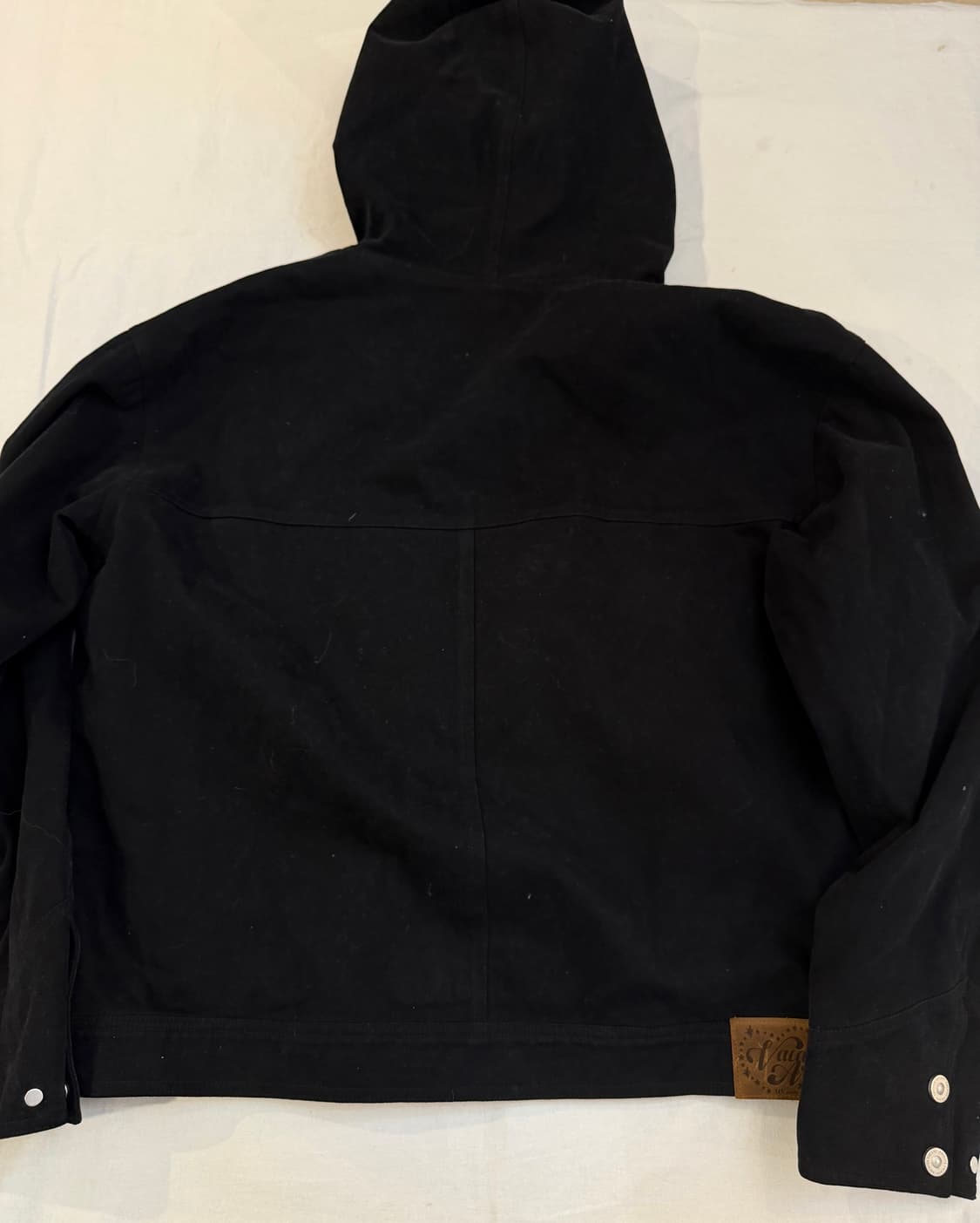 베이컨트 아카이브 아일리시 카고 후드 자켓 블랙 상품이미지4