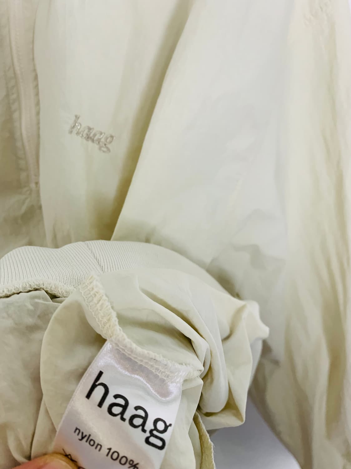 헤이그 헤이그자켓 haag 바람막이 아노락 웜업 상품이미지3