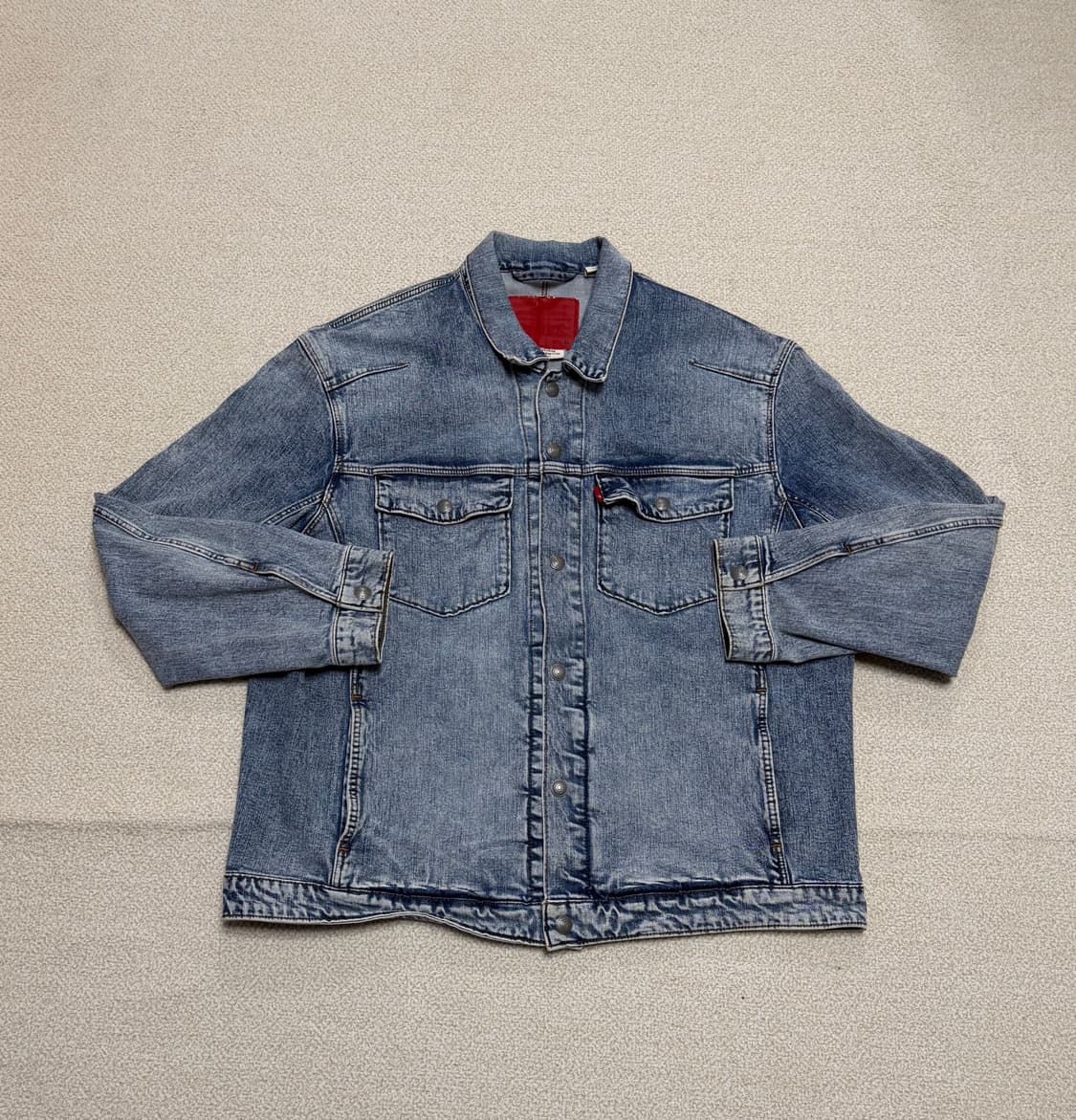 리바이스 프리미엄 엔지니어드진 워싱 데님 자켓  상품이미지1