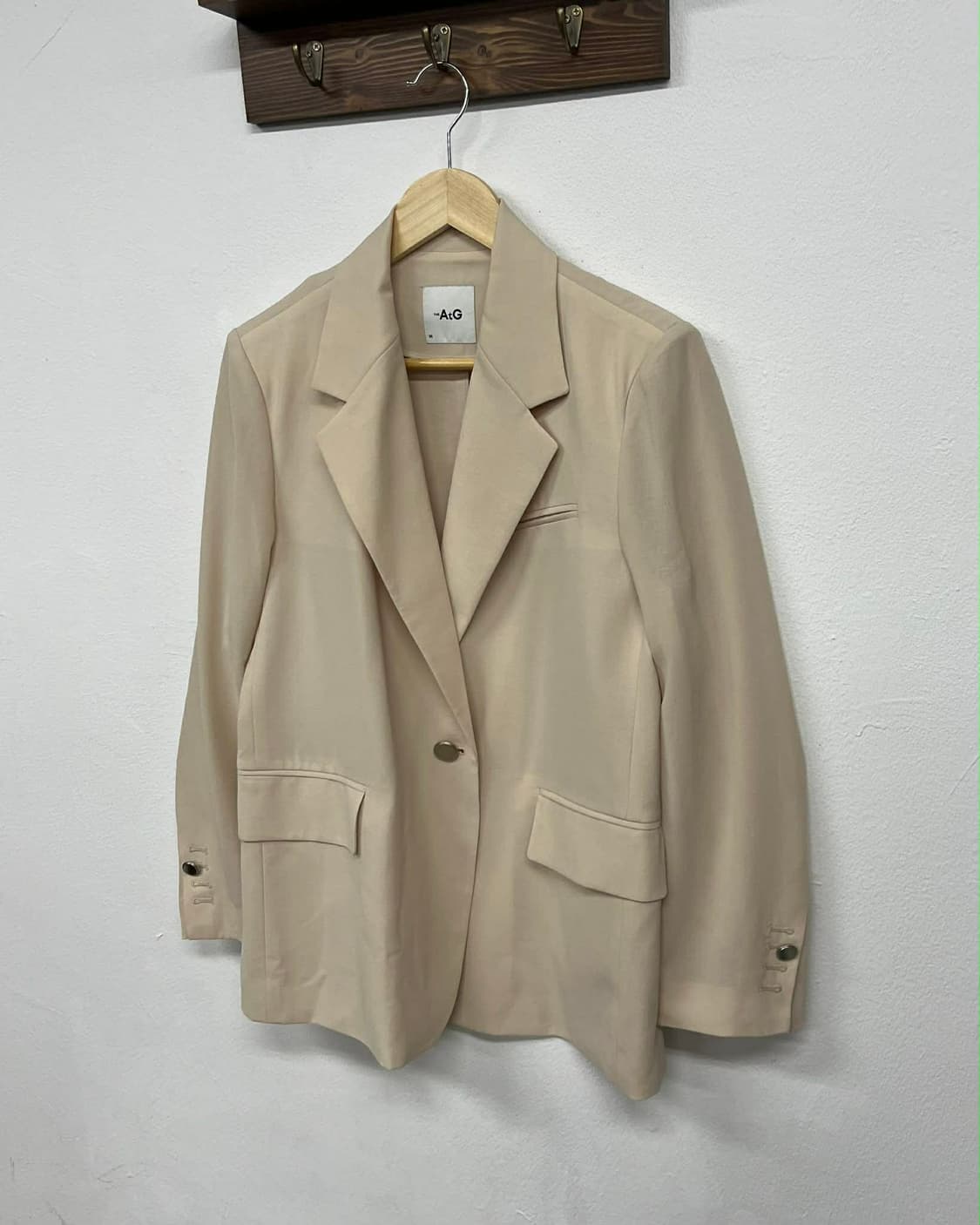 [55] AtG 더 앳지 23ss 신형 원버튼 테일러드 블레이져 자켓 상품이미지3
