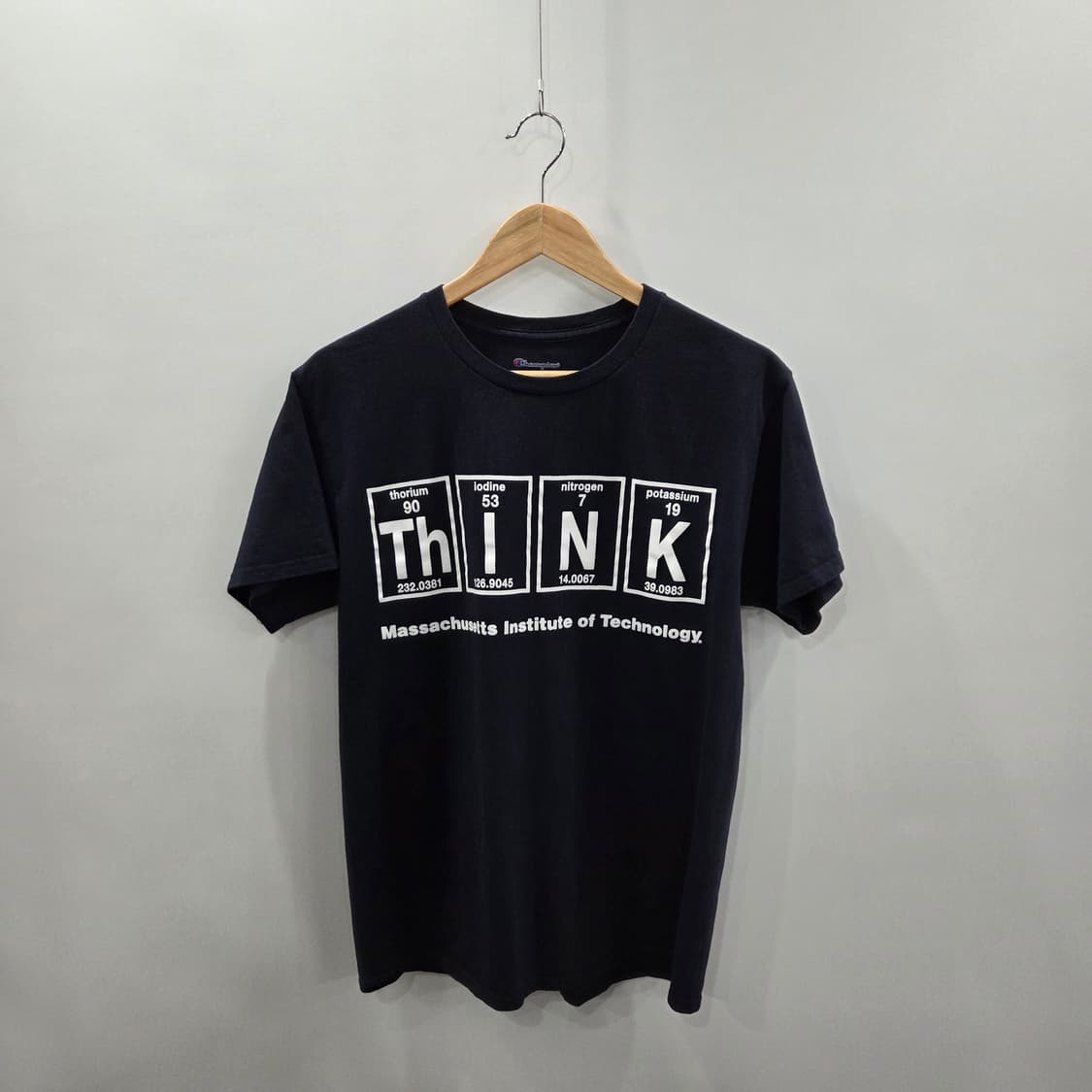 챔피온 프린팅 티셔츠 네이비 M  상품이미지1