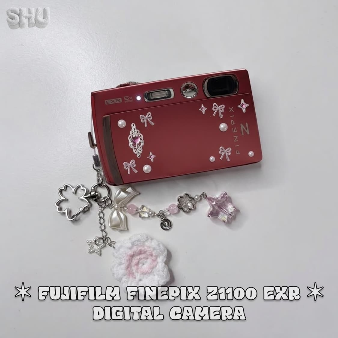 후지필름 파인픽스 Z1100EXR 빈티지 슬라이드 디카 루비레드 상품이미지2