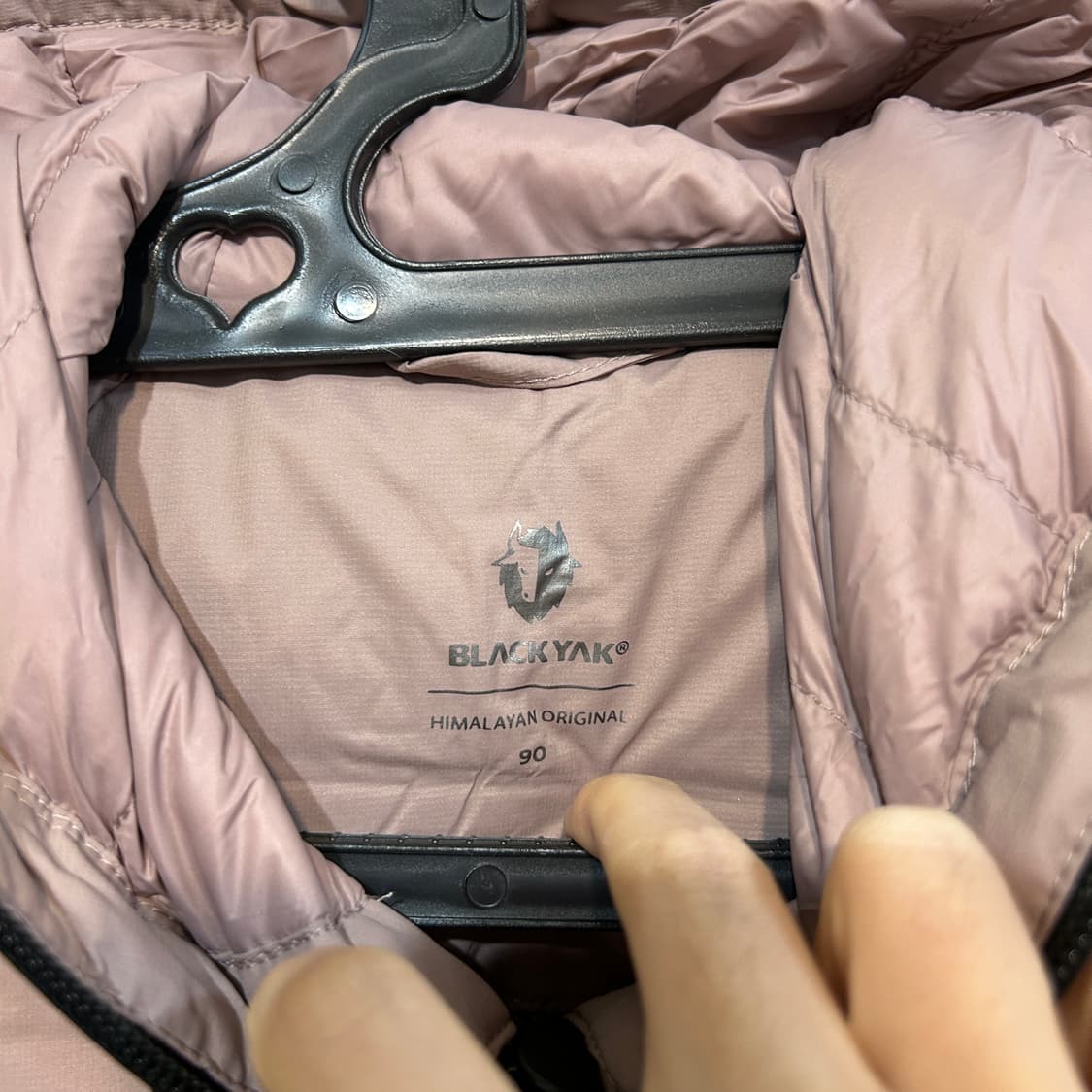 블랙야크 2022 여성 거위털 롱패딩 90 상품이미지2